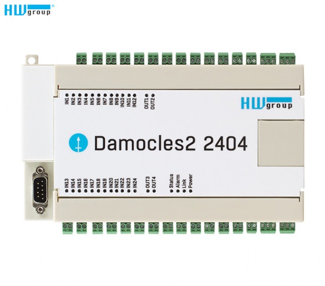Damocles2 2404 کنترل و مانیتورینگ DI / DO تحت شبکه